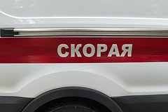 В Ленинградской области КамАЗ столкнулся с пассажирским автобусом